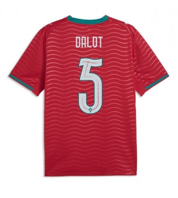 Portugal Diogo Dalot #5 Replika Hemmatröja VM 2026 Kortärmad
